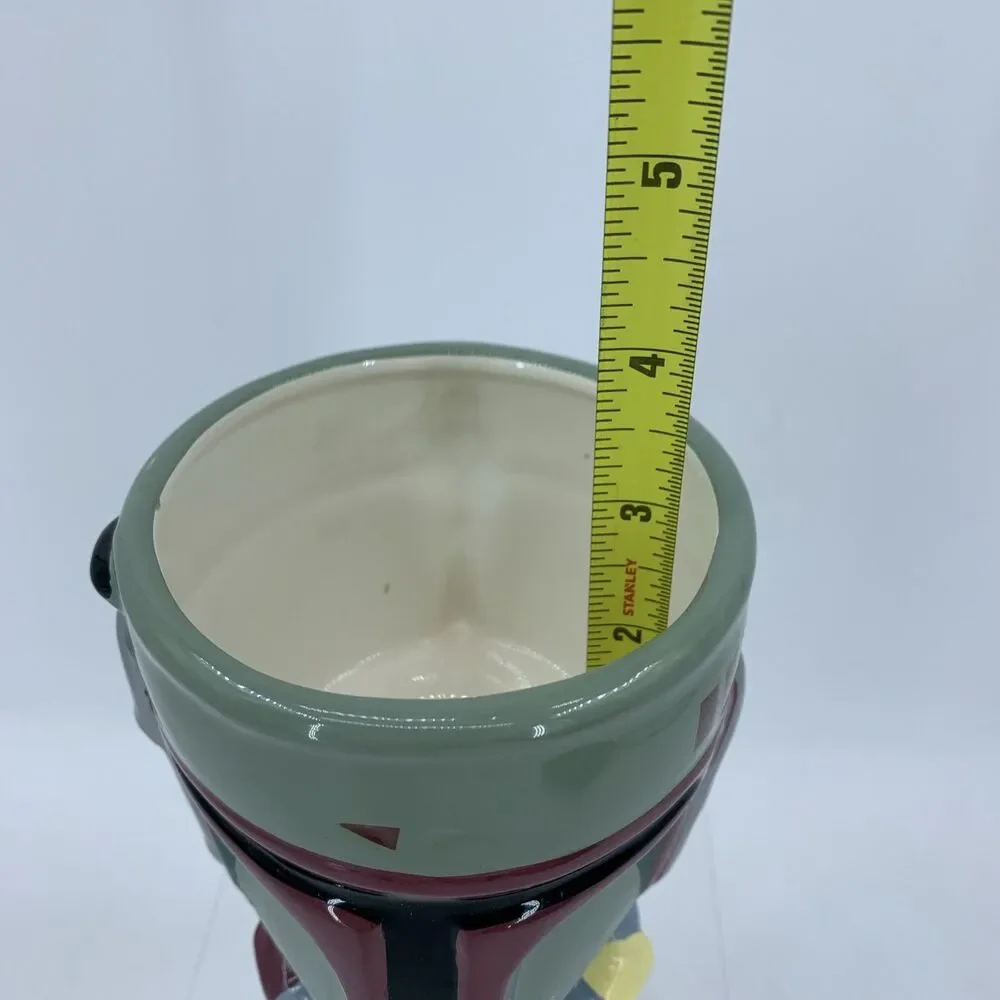 Boba Fett Mandalorian Star Wars Goblet Cup Mug Ceramic Bounty Hunter By Galerie‎